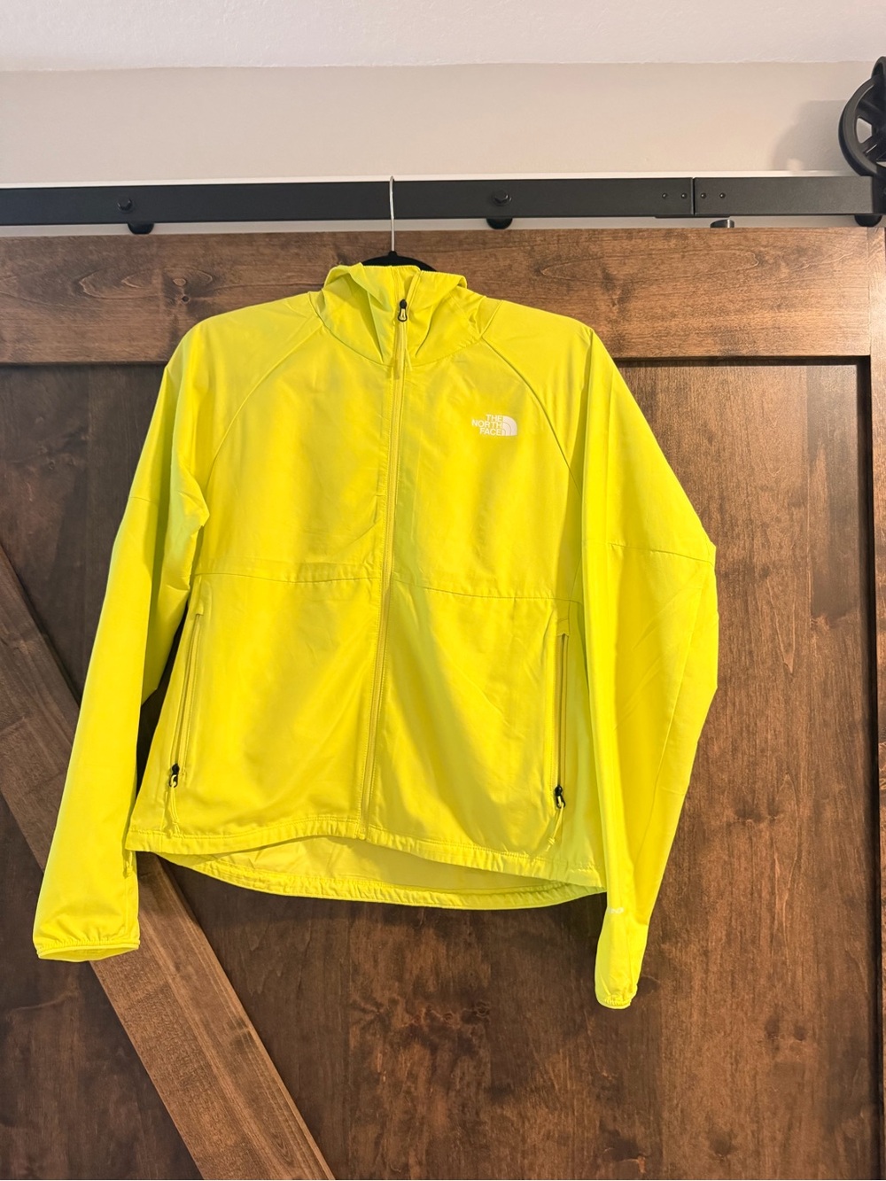 The North Face Women's Neon Yellow Full-Zip Jacket